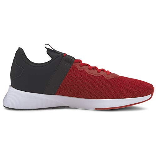 PUMA 194274, Zapatillas para Correr de Carretera Unisex Adulto, Alto Riesgo Rojo Negro, 43 EU