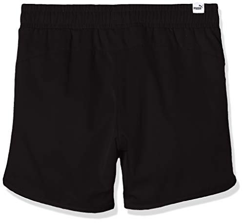 Puma Active Shorts G - Pantalón Corto para niña, Niños, 851751, Puma Black, 164