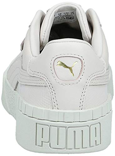 PUMA Cali Emboss Wn's, Zapatillas Deportivas para Mujer, Pastel Parchment, 38 EU