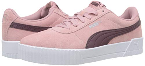 PUMA Carina, Zapatillas Mujer, Rosa (Bridal Rose/Vineyard Wine), 37.5 EU