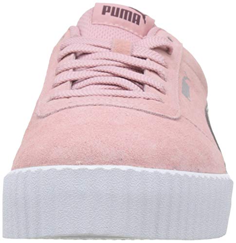 PUMA Carina, Zapatillas Mujer, Rosa (Bridal Rose/Vineyard Wine), 37.5 EU