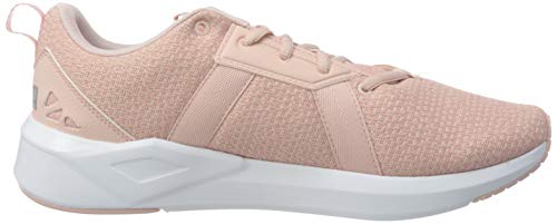 PUMA Chroma Knit Wn'S, Zapatillas de Gimnasio Mujer, Rosa (Peachskin/Whisper White/Metallic Silver), 38 EU