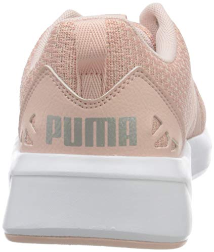 PUMA Chroma Knit Wn'S, Zapatillas de Gimnasio Mujer, Rosa (Peachskin/Whisper White/Metallic Silver), 39 EU PUMA Chroma Knit Wn'S, Zapatillas de Gimnasio Mujer, Rosa (Peachskin/Whisper White/Metallic Silver), 39 EU