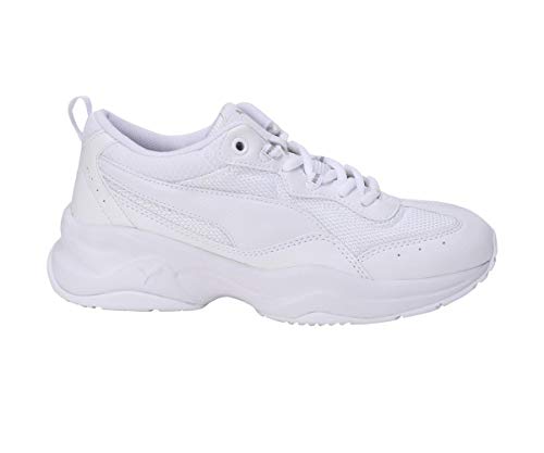 PUMA Cilia, Zapatillas Mujer, Blanco (White/Gray Violet/Silver), 38 EU PUMA Cilia, Zapatillas Mujer, Blanco (White/Gray Violet/Silver), 38 EU