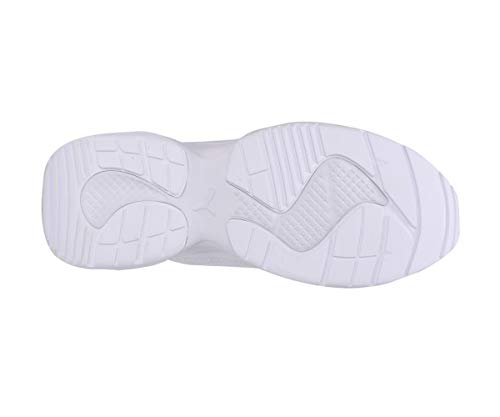 PUMA Cilia, Zapatillas Mujer, Blanco (White/Gray Violet/Silver), 38 EU