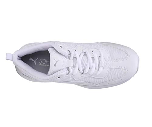 PUMA Cilia, Zapatillas Mujer, Blanco (White/Gray Violet/Silver), 38 EU PUMA Cilia, Zapatillas Mujer, Blanco (White/Gray Violet/Silver), 38 EU