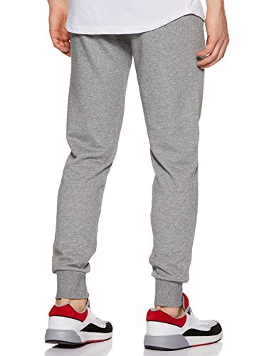 PUMA ESS Logo Pants TR cl Pants, Hombre, Medium Gray Heather, M