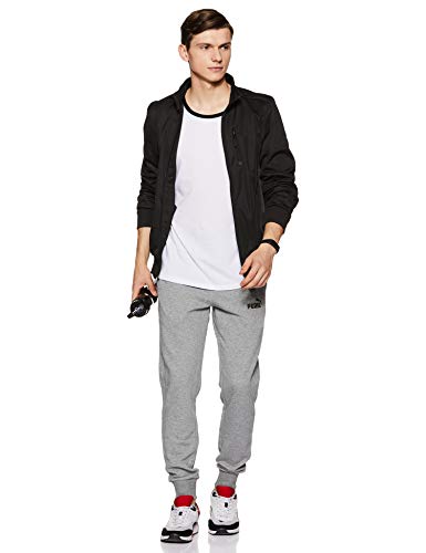 PUMA ESS Logo Pants TR cl Pants, Hombre, Medium Gray Heather, M PUMA ESS Logo Pants TR cl Pants, Hombre, Medium Gray Heather, M