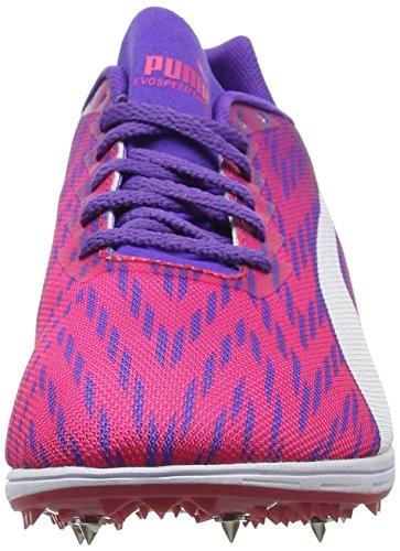 Puma Evospeed Distance 7 Wn, Zapatillas de Atletismo Mujer, Rosa (Sparkling Cosmo-Electric Purple White), 42.5 EU