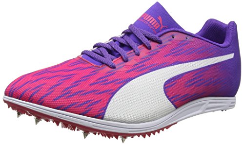 Puma Evospeed Distance 7 Wn, Zapatillas de Atletismo Mujer, Rosa (Sparkling Cosmo-Electric Purple White), 42.5 EU