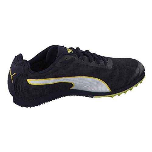 Puma Evospeed Star 6 Junior, Zapatillas de Atletismo Unisex Niños, Negro (Peacoat Black-Blazing Yellow 4), 35.5 EU