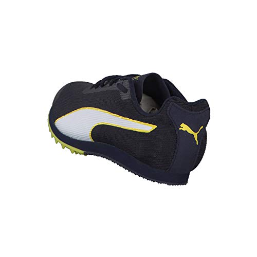 Puma Evospeed Star 6 Junior, Zapatillas de Atletismo Unisex Niños, Negro (Peacoat Black-Blazing Yellow 4), 35.5 EU