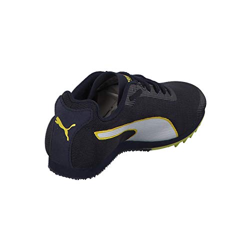 Puma Evospeed Star 6 Junior, Zapatillas de Atletismo Unisex Niños, Negro (Peacoat Black-Blazing Yellow 4), 35.5 EU