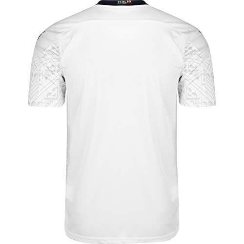 PUMA FIGC Away Shirt Replica Maillot, Hombre, Puma White-Peacoat, L PUMA FIGC Away Shirt Replica Maillot, Hombre, Puma White-Peacoat, L