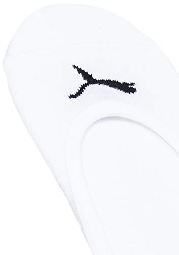 PUMA FOOTIE Calcetines, Blanco (White 300), 39-42 (Pack de 3) para Hombre PUMA FOOTIE Calcetines, Blanco (White 300), 39-42 (Pack de 3) para Hombre