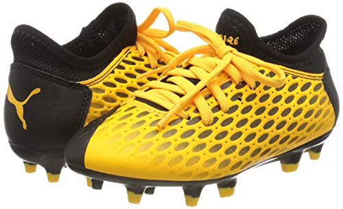 PUMA Future 5.4 FG/AG Jr, Zapatillas de Fútbol Unisex Adulto, Amarillo (Ultra Yellow Black), 36 EU