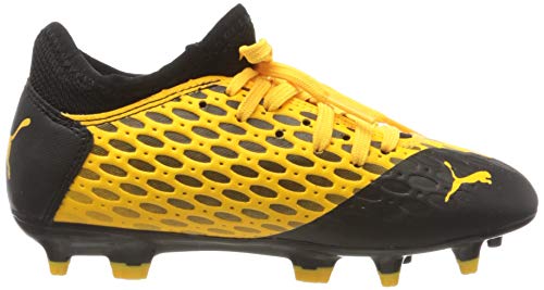 PUMA Future 5.4 FG/AG Jr, Zapatillas de Fútbol Unisex Adulto, Amarillo (Ultra Yellow Black), 36 EU