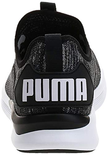 PUMA Ignite Flash Evoknit, Zapatillas de Running Hombre, Negro (Black/Asphalt/White), 43 EU