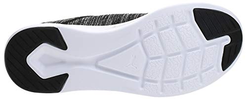 PUMA Ignite Flash Evoknit, Zapatillas de Running Hombre, Negro (Black/Asphalt/White), 43 EU