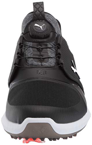 PUMA Ignite Pwradapt Caged Disc - Zapatos de Golf para Hombre, Color Negro, Talla 46 EU