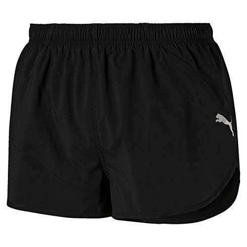 PUMA Ignite Split Short Pantalón Corto, Hombre, Negro, XL