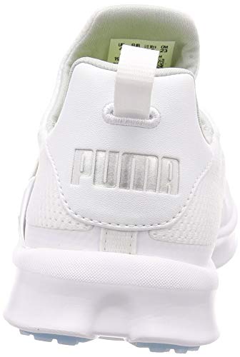 PUMA Laguna Sport, Zapatos de Golf Mujer, Blanco White White, 39 EU