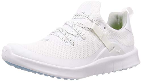 PUMA Laguna Sport, Zapatos de Golf Mujer, Blanco White White, 39 EU