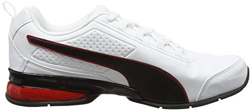 PUMA Leader VT SL, Zapatillas Unisex Adulto, Blanco (White/Black/Flame Scarlet), 44.5 EU PUMA Leader VT SL, Zapatillas Unisex Adulto, Blanco (White/Black/Flame Scarlet), 44.5 EU