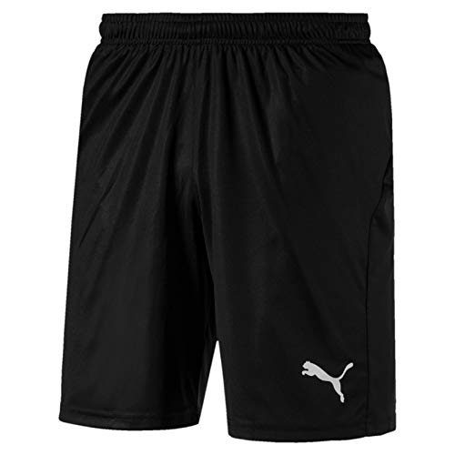 Puma Liga Core Ms STS Pantalones Cortos, Hombre, Negro Black White, M Puma Liga Core Ms STS Pantalones Cortos, Hombre, Negro Black White, M