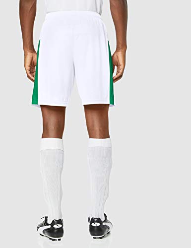 PUMA LIGA Shorts Pants, Hombre, White-Pepper Green, S PUMA LIGA Shorts Pants, Hombre, White-Pepper Green, S