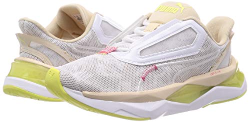 PUMA LQDCELL Shatter FM Camo Wn's, Zapatillas Deportivas para Interior Mujer, Blanco White/Tapioca, 38 EU