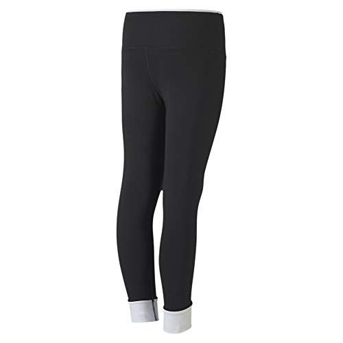 PUMA Modern Sports Leggings G Mallas Deporte, Niñas, Black White, 104