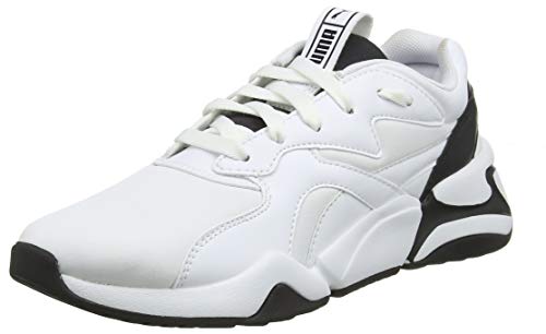 PUMA Nova Wn's, Zapatillas Deportivas Mujer, Blanco White Black, 38 EU