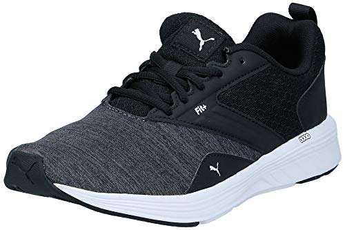 PUMA NRGY Comet, Zapatillas de Running Unisex-Adulto, Negro Black White, 45 EU