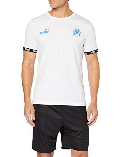 PUMA Om Ftbl Culture tee Camiseta, Hombre, White, XL PUMA Om Ftbl Culture tee Camiseta, Hombre, White, XL