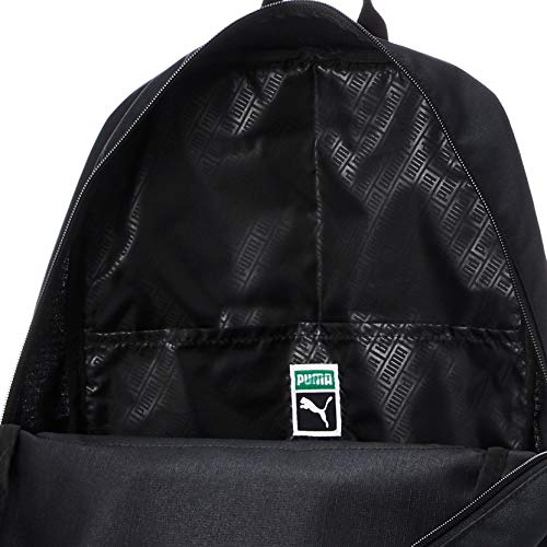 PUMA Originals Backpack Mochilla, Unisex Adulto, Black/Gold, OSFA