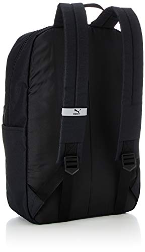 PUMA Originals Backpack Mochilla, Unisex Adulto, Black/Gold, OSFA