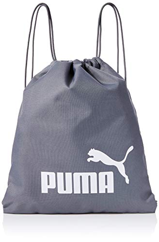 Puma Phase Gym Sack Bolsa De Cuerdas, Unisex Adulto, Quiet Shade White, OSFA Puma Phase Gym Sack Bolsa De Cuerdas, Unisex Adulto, Quiet Shade White, OSFA