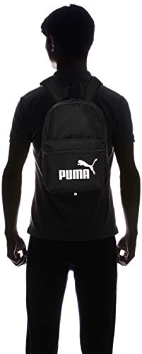 PUMA Phase Small Backpack Mochilla, Unisex niños, Black, OSFA