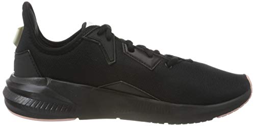 PUMA Platinum Shimmer Wn's, Zapatillas de Gimnasio Mujer, Negro Black/Peachskin, 37 EU