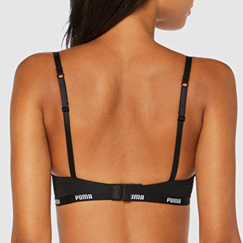 Puma Push-up Bra 1p Ecom Sujetador con Aros para Mujer, Negro (Black 200), 90A (Talla Fabricante :75A)