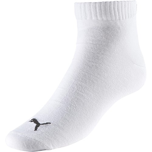 Puma Quarter Plain, Calcetín Unisex Adulto, Blanco (White), 39-42, (Pack de 3) Puma Quarter Plain, Calcetín Unisex Adulto, Blanco (White), 39-42, (Pack de 3)