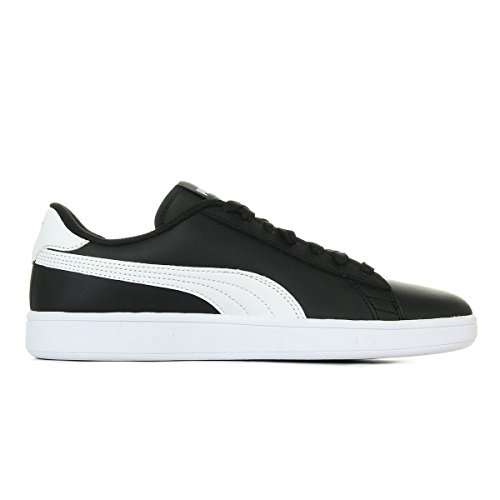 PUMA Smash V2 L Jr, Zapatillas Unisex Adulto, Negro Black White, 39 EU PUMA Smash V2 L Jr, Zapatillas Unisex Adulto, Negro Black White, 39 EU