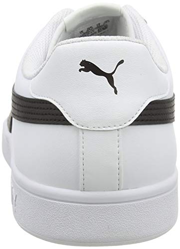 PUMA Smash V2 L, Zapatillas Unisex Adulto, Blanco White Black, 44 EU PUMA Smash V2 L, Zapatillas Unisex Adulto, Blanco White Black, 44 EU