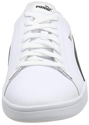 PUMA Smash V2 L, Zapatillas Unisex Adulto, Blanco White Black, 44 EU