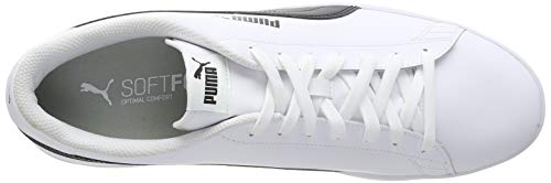 PUMA Smash V2 L, Zapatillas Unisex Adulto, Blanco White Black, 44 EU PUMA Smash V2 L, Zapatillas Unisex Adulto, Blanco White Black, 44 EU