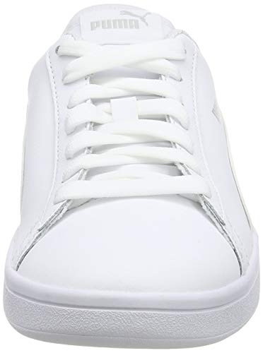PUMA Smash V2 L, Zapatillas Unisex Adulto, Blanco White White, 42 EU PUMA Smash V2 L, Zapatillas Unisex Adulto, Blanco White White, 42 EU