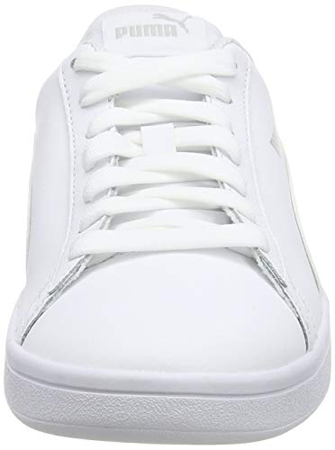 PUMA Smash V2 L, Zapatillas Unisex Adulto, Blanco White White, 42 EU