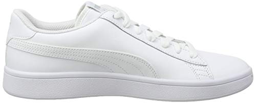 PUMA Smash V2 L, Zapatillas Unisex Adulto, Blanco White White, 42 EU