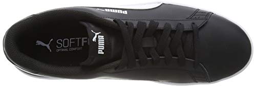 PUMA Smash V2 L, Zapatillas Unisex Adulto, Negro Black White, 40 EU